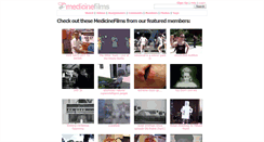 Desktop Screenshot of medicinefilms.com